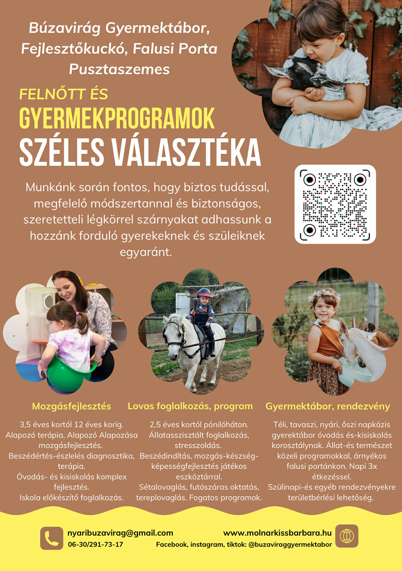 Búzavirág gyermektábor